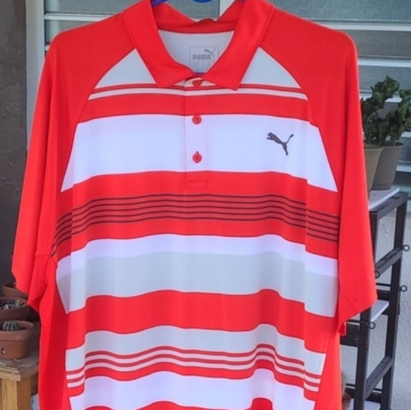 Puma Other - Puma Climacools Polo Shirts. Red and white